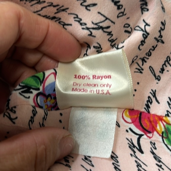 ROMEO ROMEO Pink Floral Maxi Dress With Pockets Size M - Picture 11 of 11